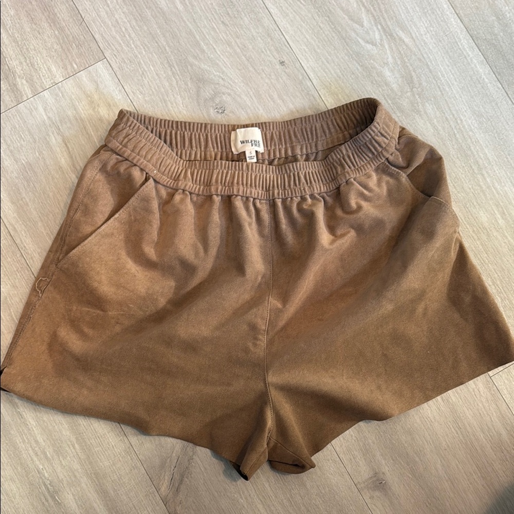 Wilfred Tan High Waist Shorts
